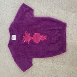 DreamWorks Trolls World Tour Furry Sweater (Girl's Size S)